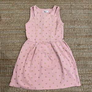 Epic threads girls polka dot pink dress M